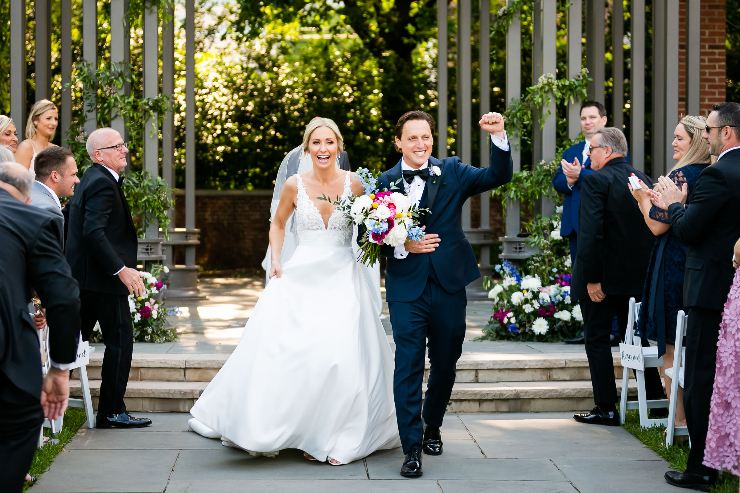 Botanical Garden Dallas Wedding by Tracy Autem & Lightly Photography