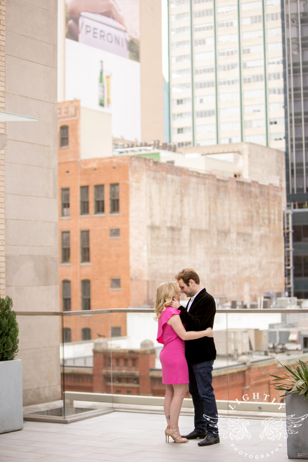 Molly And Steve Couples Session In Downtown Dallas And Deep Ellum Lightly Photography