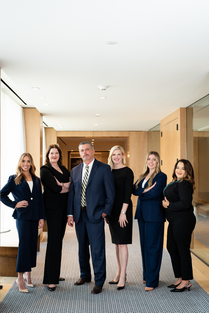 law firm headshot branding and team photos for marketing by lightly photography in Fort Worth