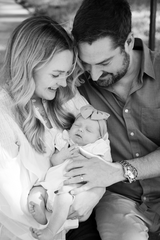 Sweet newborn details at home in Fort Worth