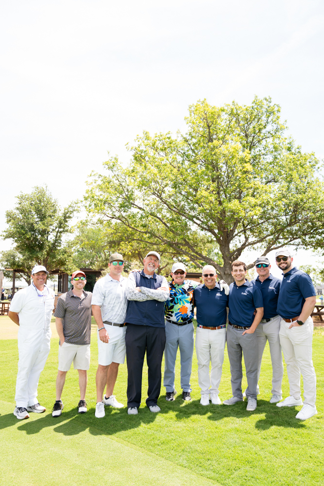 Susser Bank team on the Omni PGA golf course